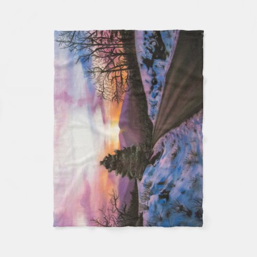 Sunrise Fleece Blanket (Voorkant)