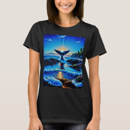 Sunrise Flip van de Whale Tail T-shirt