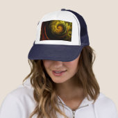 Sunrise Floral Red Abstract Art Pet (In situ)