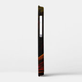 Sunrise Floral Red Abstracte kunst Case-Mate iPhone Case (Achterkant / Links)