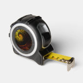 Sunrise Floral Red Abstracte kunst Rolmaat (Hoek)