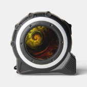 Sunrise Floral Red Abstracte kunst Rolmaat (Voorkant)