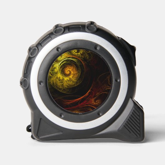 Sunrise Floral Red Abstracte kunst Rolmaat (Voorkant)