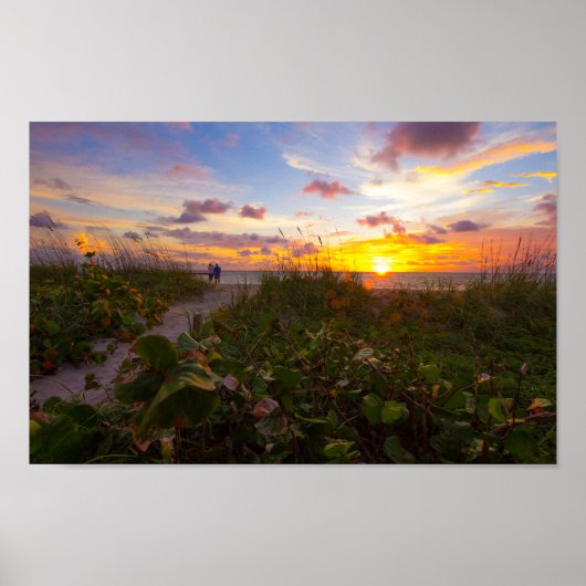 Sunrise, Fort Pierce, Florida Poster (Voorkant)