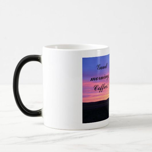 Sunrise Foto Magische Mok (Links)