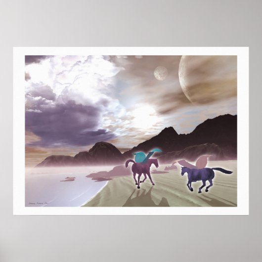 Sunrise Frolic Poster (Voorkant)