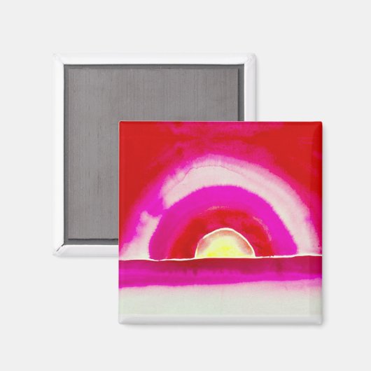 Sunrise, Georgia O’Keeffe, Magneet (Voorkant / Achterkant)