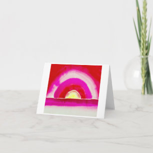 Sunrise, Georgia O'Keeffe, Fine Art Kaart