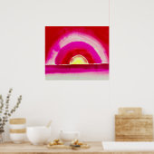 Sunrise Georgia O'Keeffe Poster (Keuken)