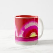 Sunrise Georgia O'Keeffe Tweekleurige Koffiemok (Voorkant rechts)