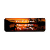 Sunrise Gevist Etiket (Voorkant)