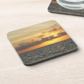 Sunrise Glory Folly Beach Bier Onderzetter (Linkerzijde)