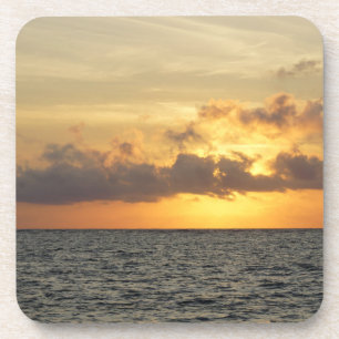 Sunrise Glory Folly Beach Bier Onderzetter