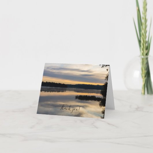 Sunrise Glory Hartelijk dank Bedankkaart (Voorkant)