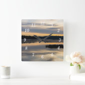 Sunrise Glory Wandklok (Huis)