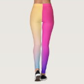 Sunrise Glow oefening Leggings (Achterkant)