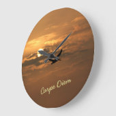 Sunrise Gold Photo Carpe Diem Ocean Grote Klok (Hoek)