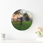 Sunrise Golfer Grote Klok (Huis)