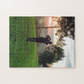 Sunrise Golfer Legpuzzel (Horizontaal)