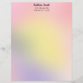 Sunrise Gradient Briefhoofd (Voorkant)