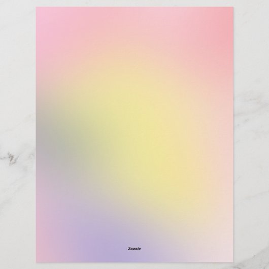 Sunrise Gradient Briefhoofd (Achterkant)