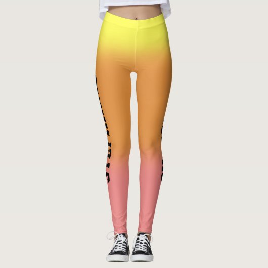 Sunrise Gradient Leggings (Voorkant)