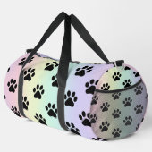 Sunrise Gradient Paw Print Pet Bag Plunjezak (Rechterhoek)
