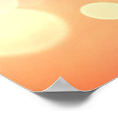 Sunrise Great Blue Heron Reflection Poster (Hoek)