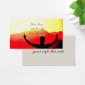 Sunrise Greeting Thunder_Cove Visitekaartje (Bureau)