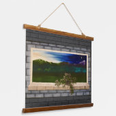 Sunrise Hangend Wandkleed (Gebogen)