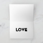 Sunrise Heart Valentijn Romance Love Kaart (Binnen)