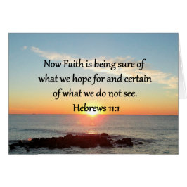 SUNRISE HEBREWS 11:1 PHOTO DESIGN