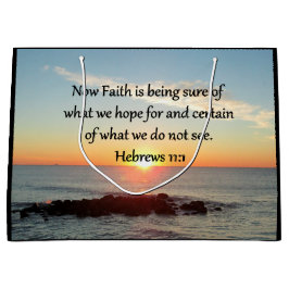 SUNRISE HEBREWS 11:1 PHOTO DESIGN GROOT CADEAUZAKJE