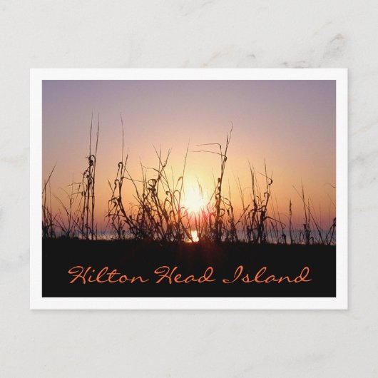 Sunrise Hilton Head Island Briefkaart (Voorkant)