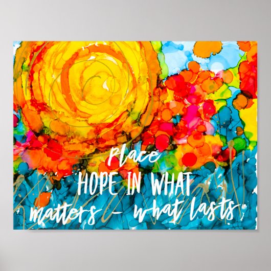 Sunrise Hope Lovitude Poster (Voorkant)