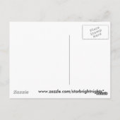 Sunrise Hot Air ballonfotografisch afbeelding Briefkaart (Achterkant)