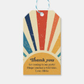 Sunrise  I Retro Sun I Boho Sunshin Cadeaulabel (Voorkant)