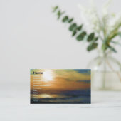 Sunrise Impression Visitekaartje (Staand voorkant)