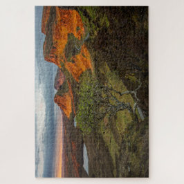 Sunrise in a Scotland landscape, Quiraing, Skye Legpuzzel