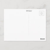 Sunrise in Anza, Briefkaart CA (Achterkant)