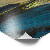 Sunrise in Beauful Myrtle Beach, South Carolina Foto Afdruk (Hoek)