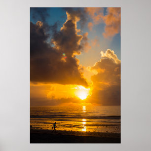 Sunrise in Cape Canaveral, Florida Poster