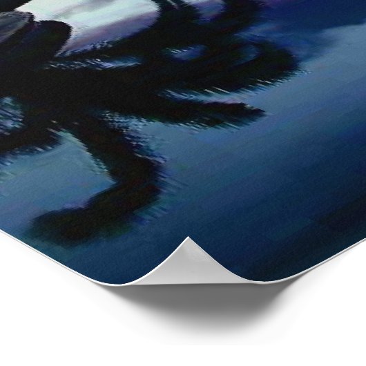 Sunrise in Casa Blanca Beachfront Villa Poster (Hoek)