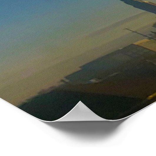 Sunrise in Columbus, Ohio Poster (Hoek)