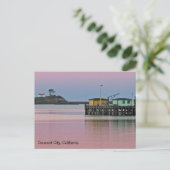 Sunrise in Crescent City, CA-Briefkaart Briefkaart (Staand voorkant)