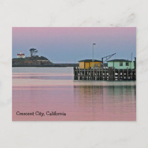 Sunrise in Crescent City, CA-Briefkaart Briefkaart