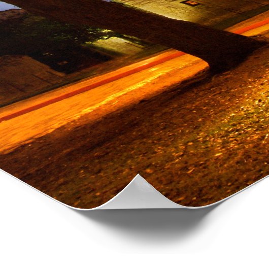 Sunrise in de Alamo Poster (Hoek)