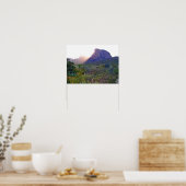 Sunrise in de Chisos, Texas Poster (Keuken)