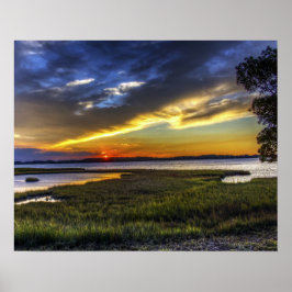 Sunrise in Delaware Poster