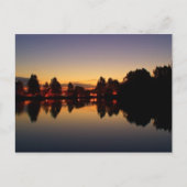 Sunrise in het briefkaart Cotswold (Voorkant)